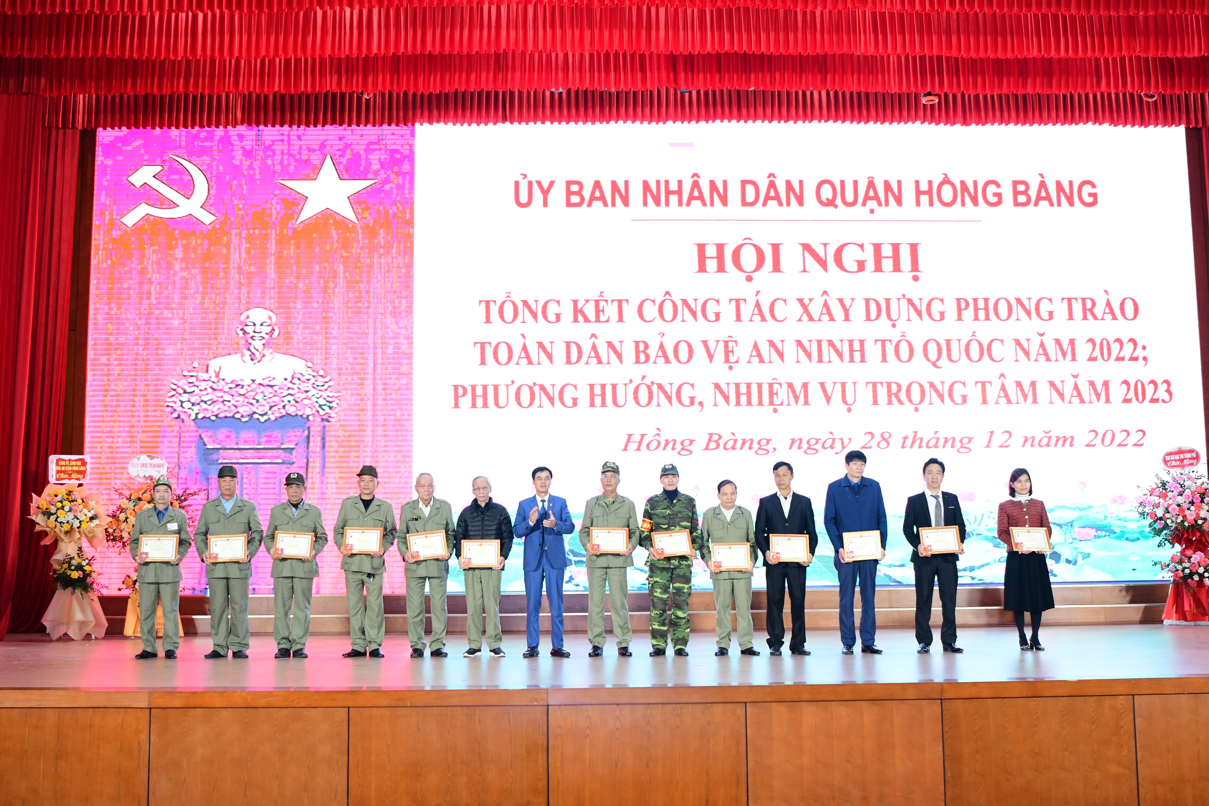 Quận Hồng Bàng tiếp tục xây dựng thế trận An ninh nhân dân vững chắc 